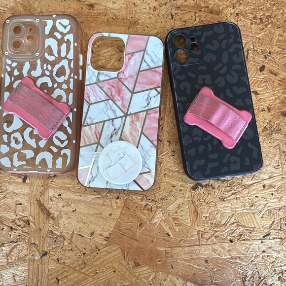 Stylish Phone Cases with Pink Accents - Picture 1 of 1